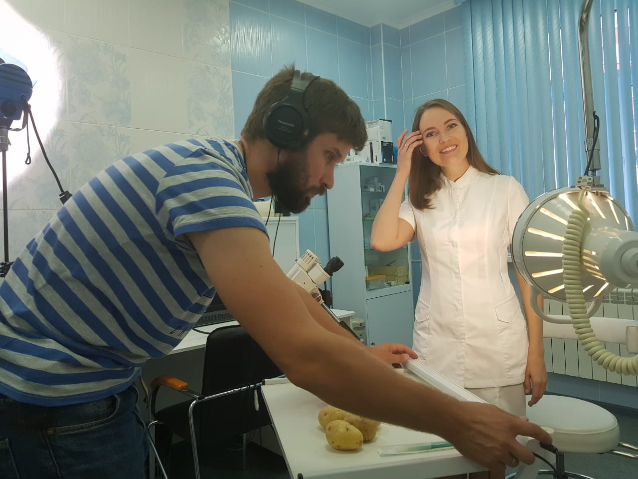 Съемки передачи «Вся правда о еде»  в клинике «Дубки-Альтамед»